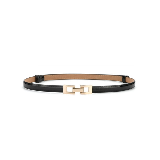 Single Pin Metal Buckle Red Women Rubber Stretch Belt Small/Medium/Large Single Pin Metal Buckle Red Women Rubber Stretch Belt Small/Medium/Large